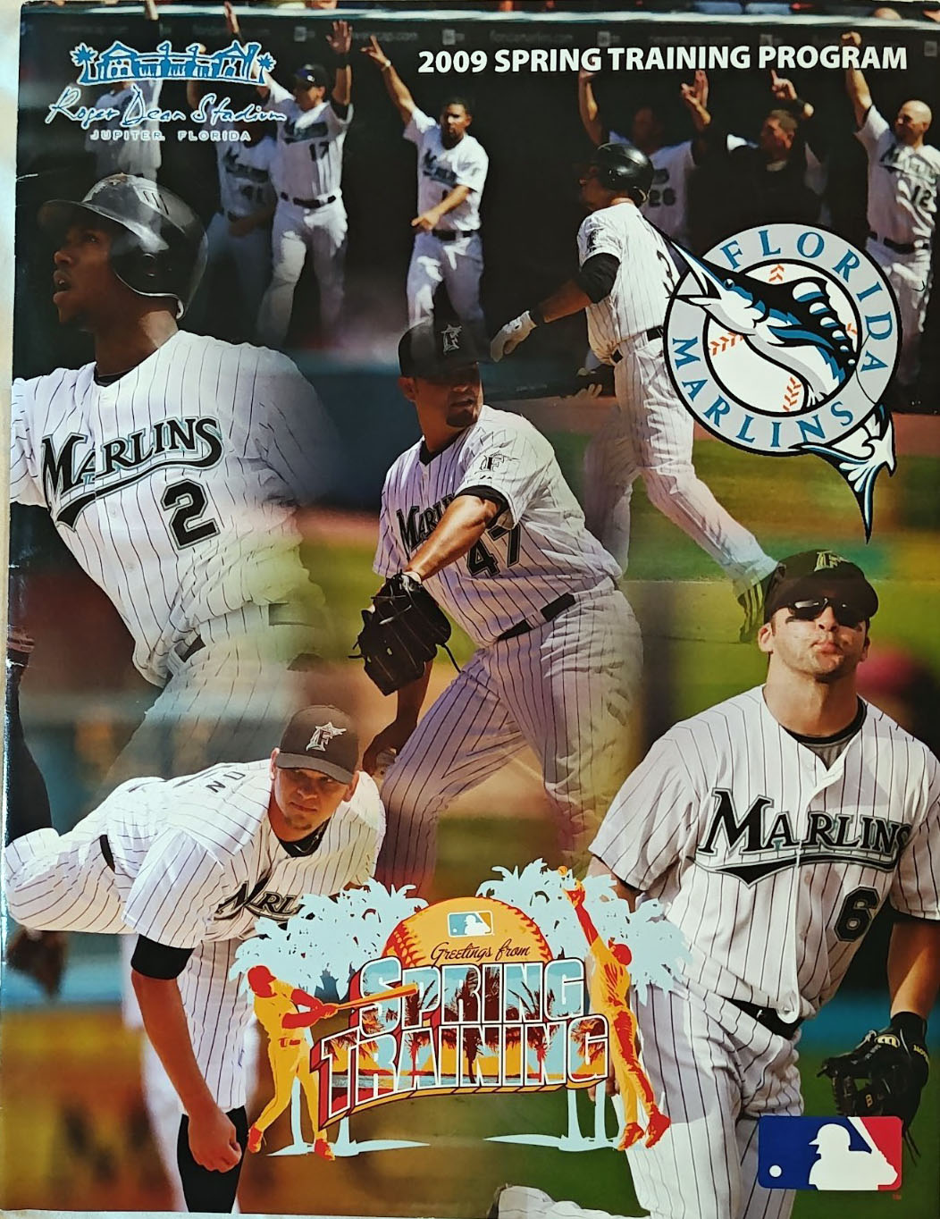 2009 Florida Marlins spring training program