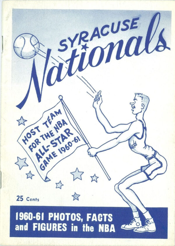 1960-61 Syracuse Nationals media guide