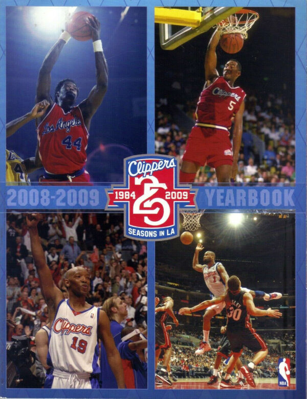 2008-09 Los Angeles Clippers yearbook