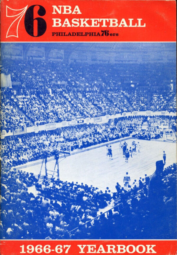 1966-67 Philadelphia 76ers yearbook