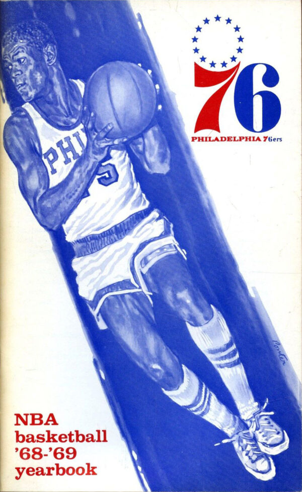 1968-69 Philadelphia 76ers yearbook