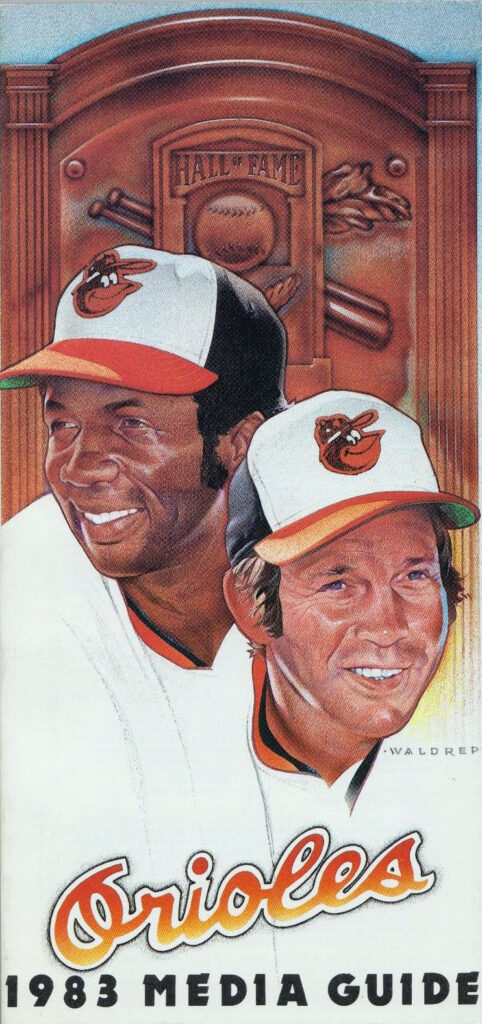 1983 Baltimore Orioles media guide