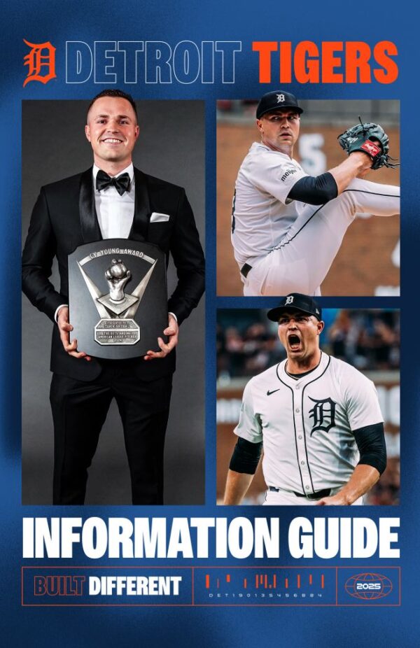 2025 Detroit Tigers media guide