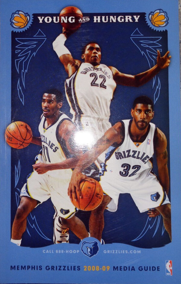 2008-09 Memphis Grizzlies media guide