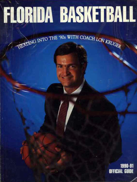 1990-91 Florida Gators men’s basketball media guide