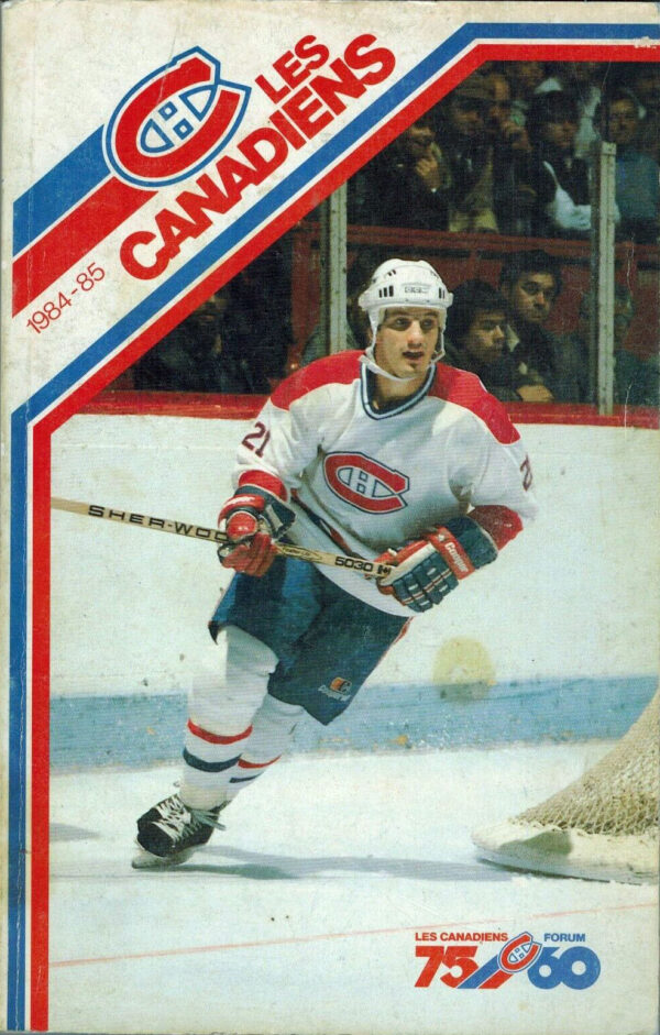 1984-85 Montreal Canadiens media guides/yearbook