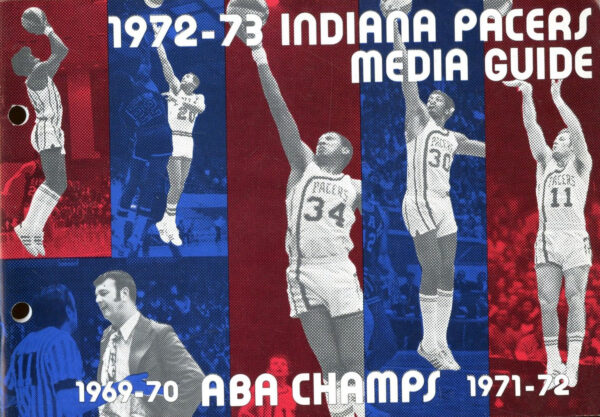 1972-73 Indiana Pacers media guide