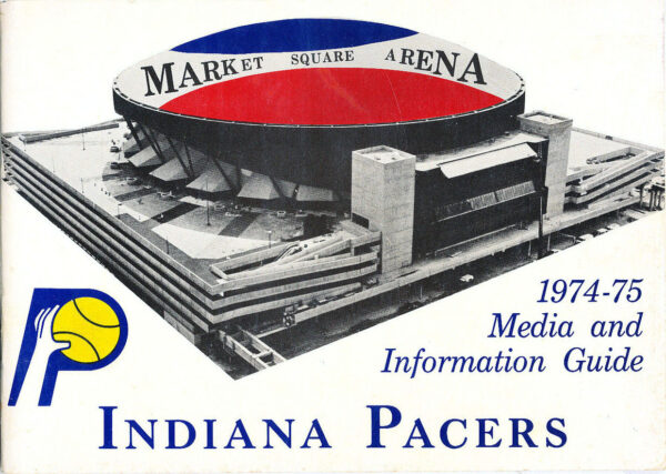 1974-75 Indiana Pacers media guide