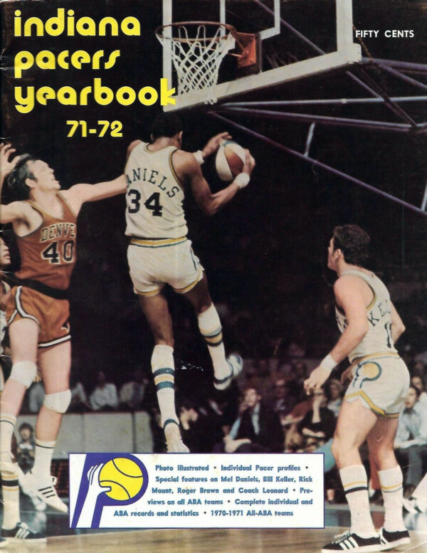 1971-72 Indiana Pacers yearbook