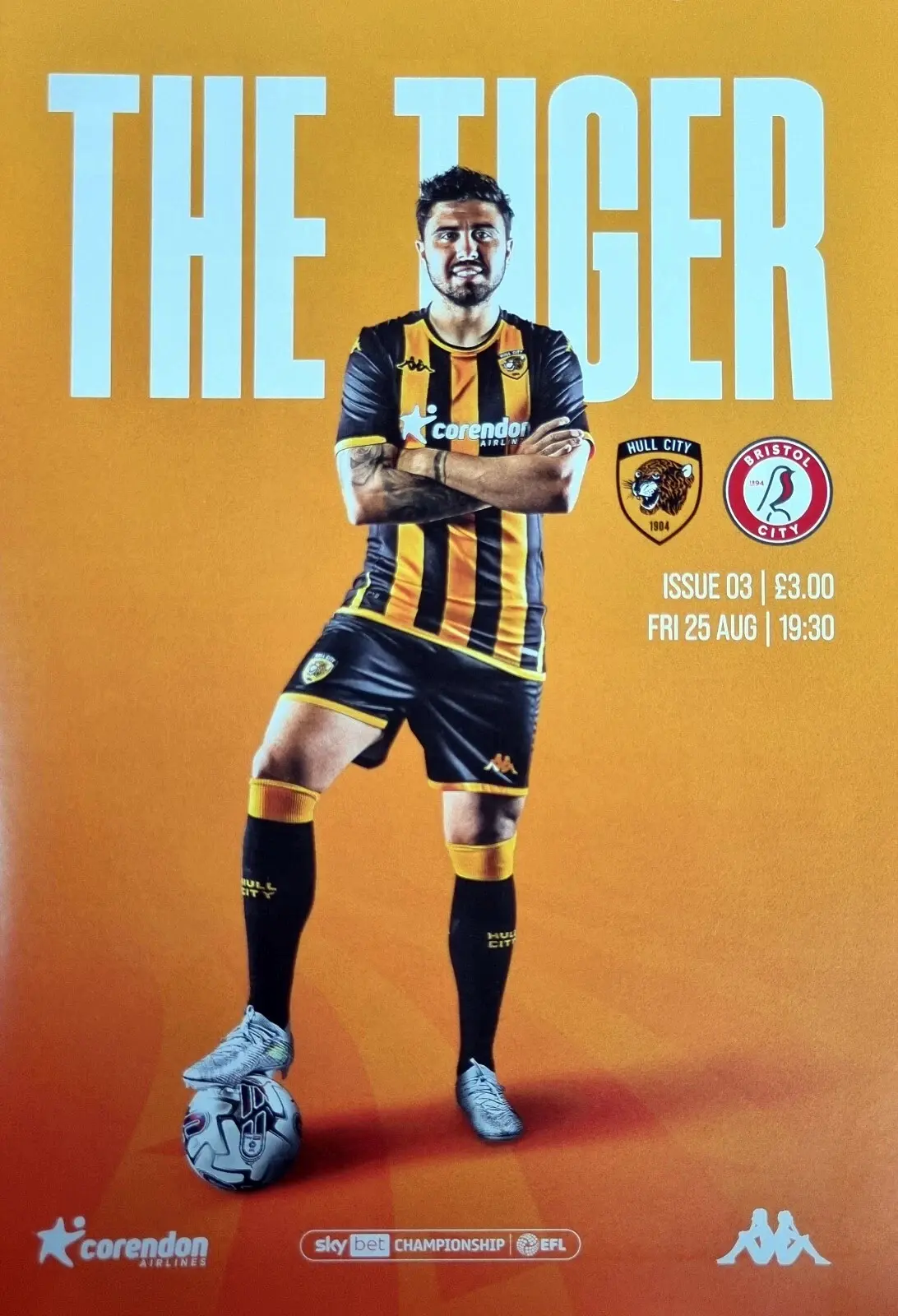 Hull City vs. Bristol City (August 25, 2023)