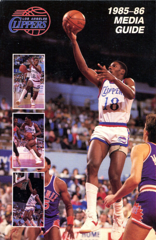1985-86 Los Angeles Clippers media guide