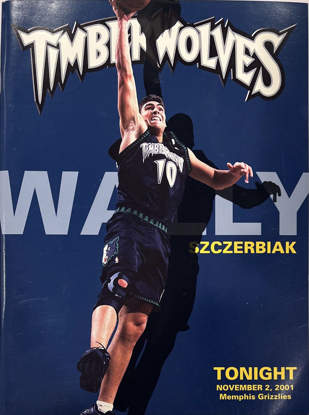 2001-02 Minnesota Timberwolves program