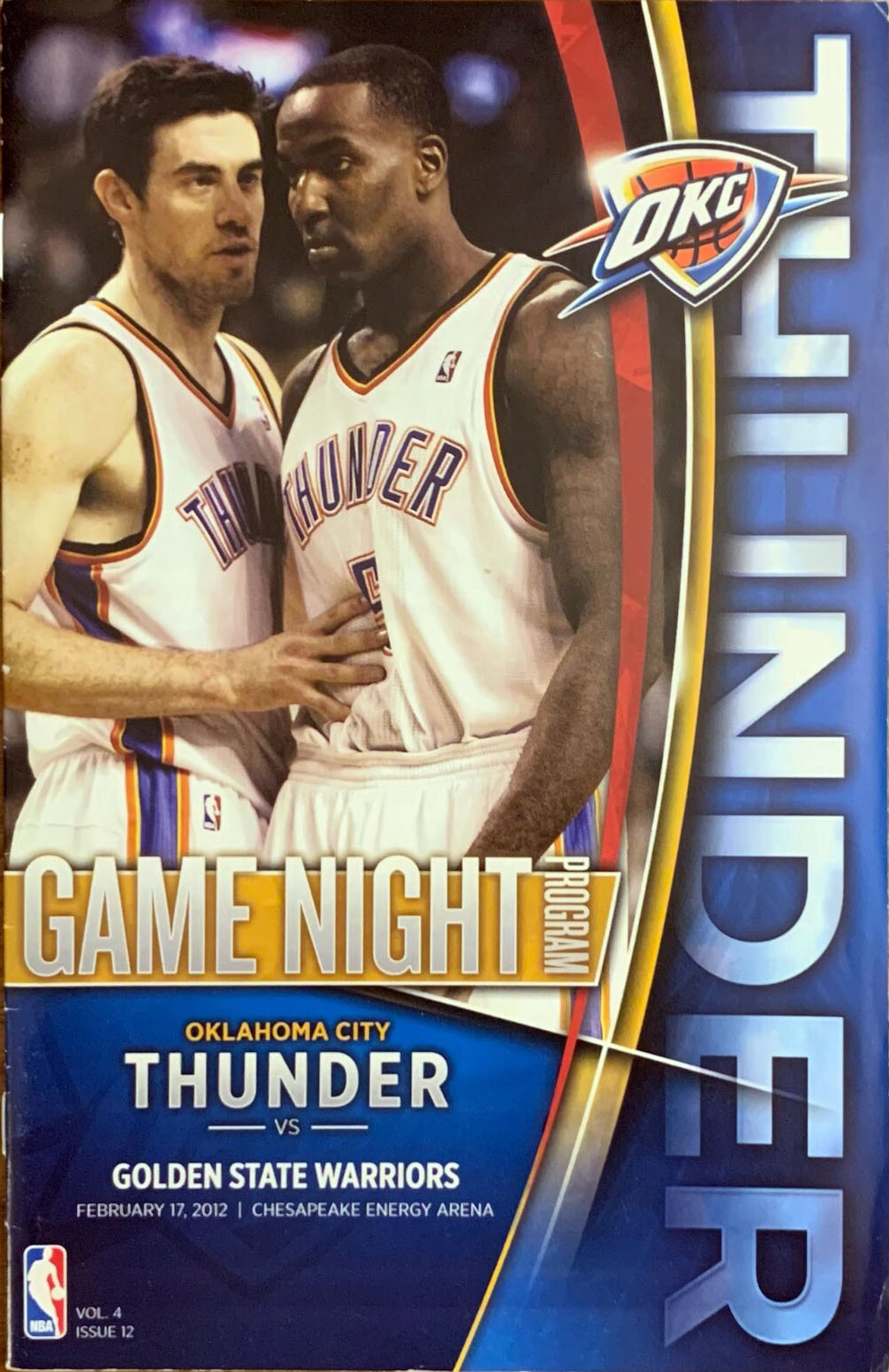 2011-12 Oklahoma City Thunder program