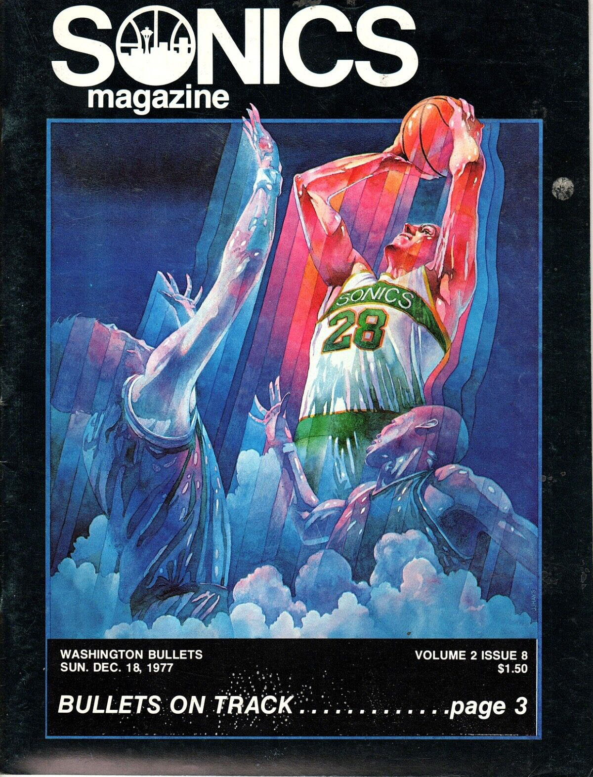 1977-78 Seattle SuperSonics program