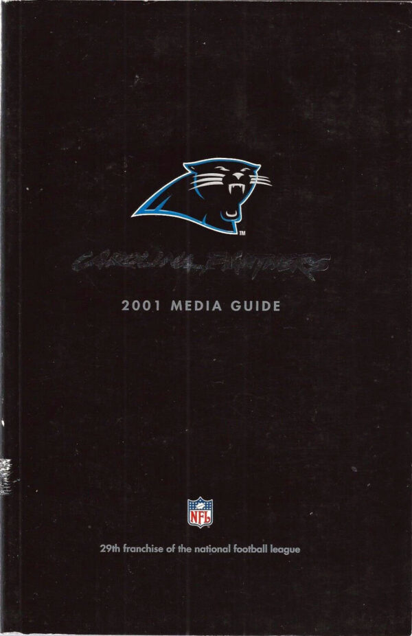 2001 Carolina Panthers media guide