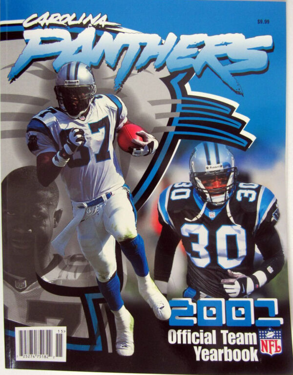 2001 Carolina Panthers yearbook
