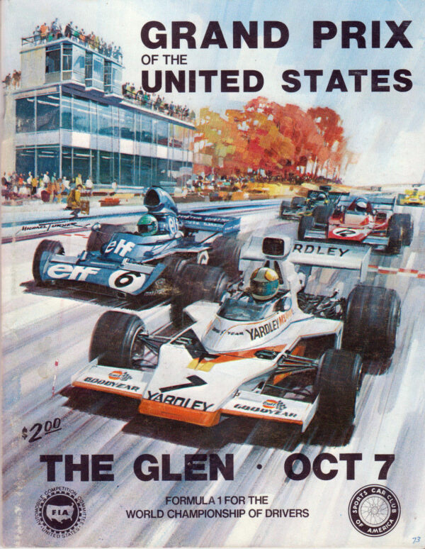 1973 United States Grand Prix program