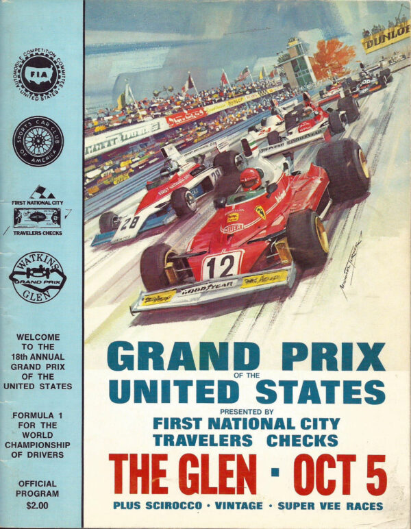 1975 United States Grand Prix program