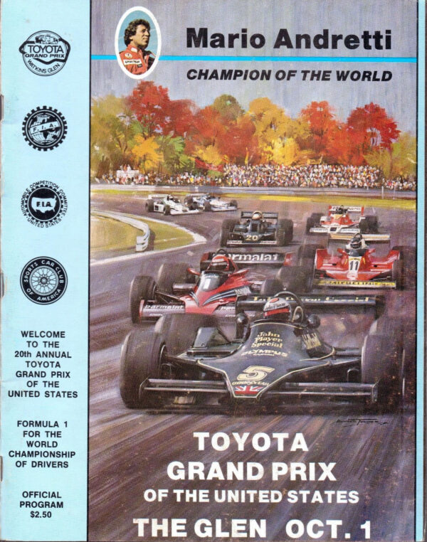 1978 United States Grand Prix program