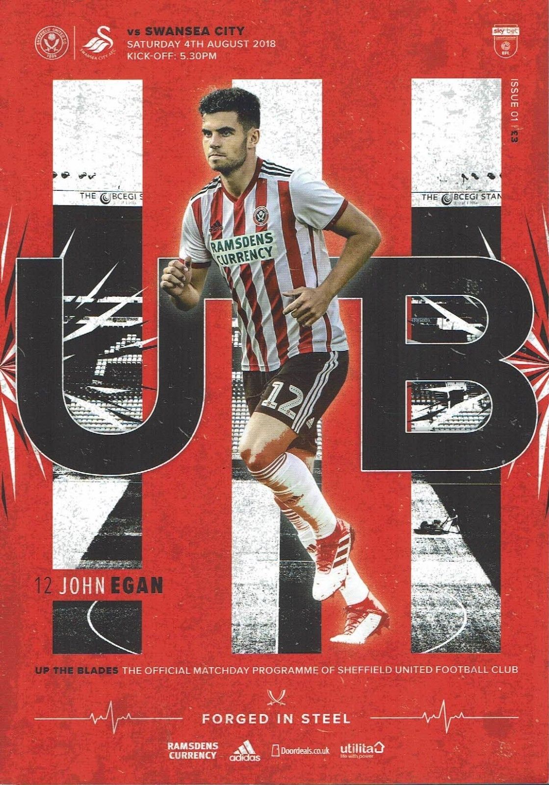 Sheffield United vs. Swansea City (August 4, 2018)