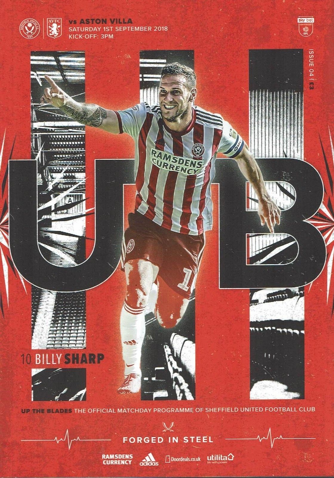 Sheffield United vs. Aston Villa (September 1, 2018)