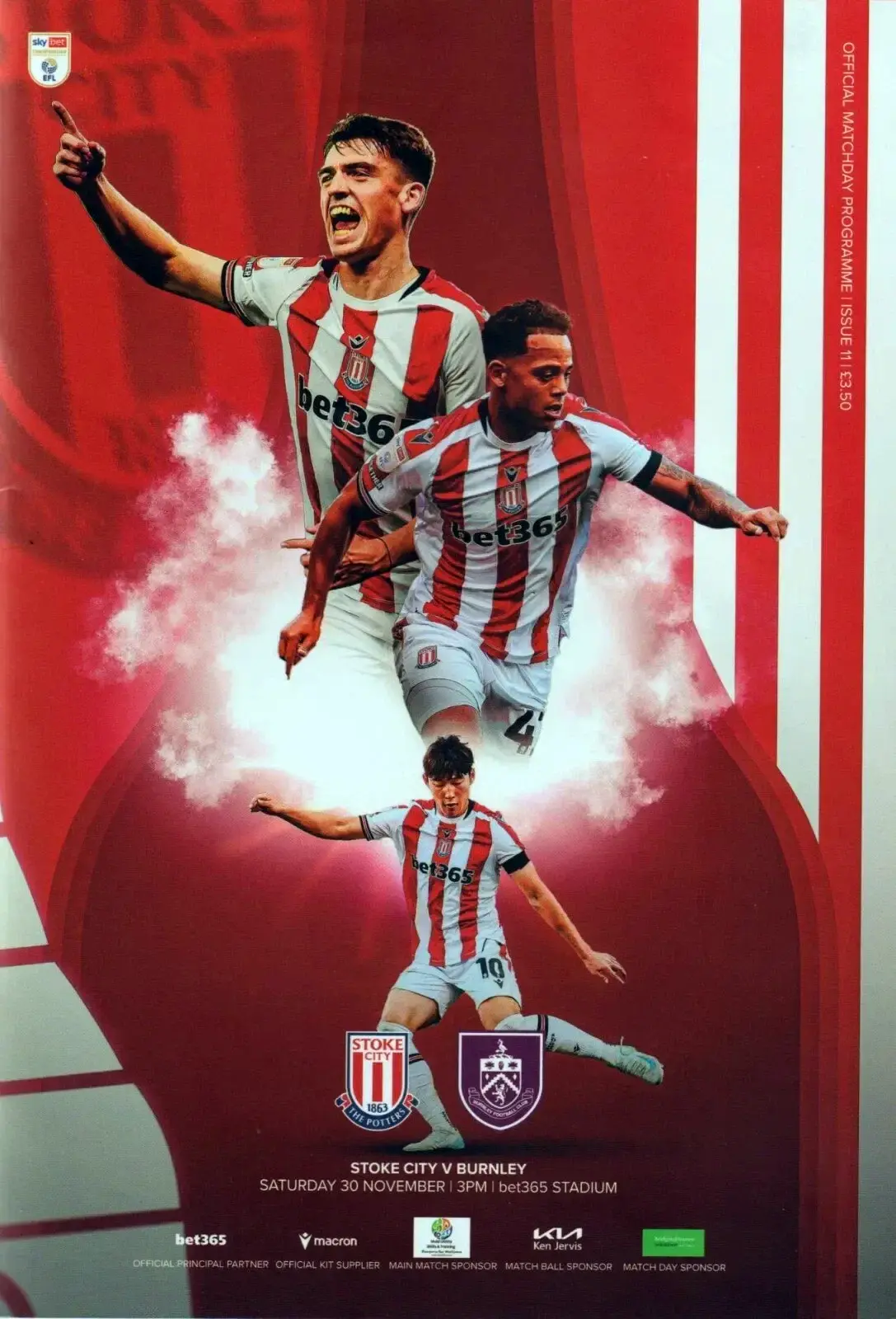 Stoke City vs. Burnley (November 30, 2024)