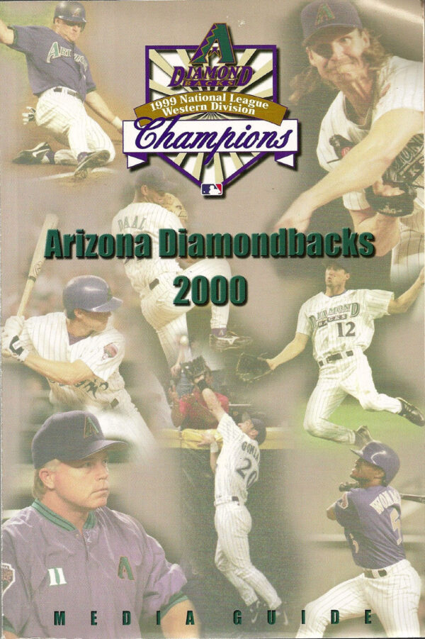 2000 Arizona Diamondbacks media guide