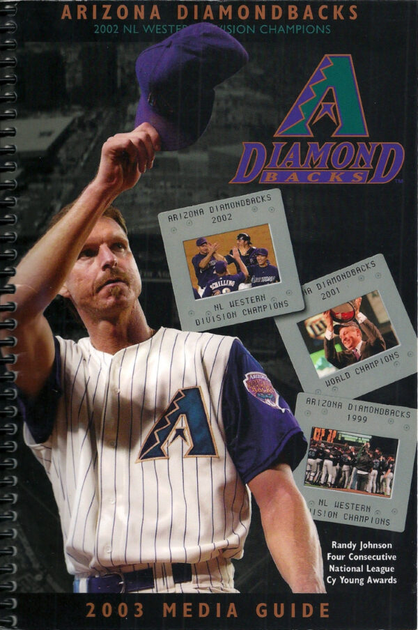 2003 Arizona Diamondbacks media guide