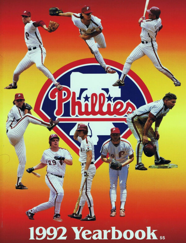 1992 Philadelphia Phillies yearbook