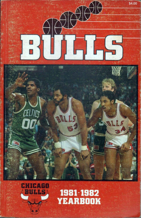 1981-82 Chicago Bulls media guide/yearbook