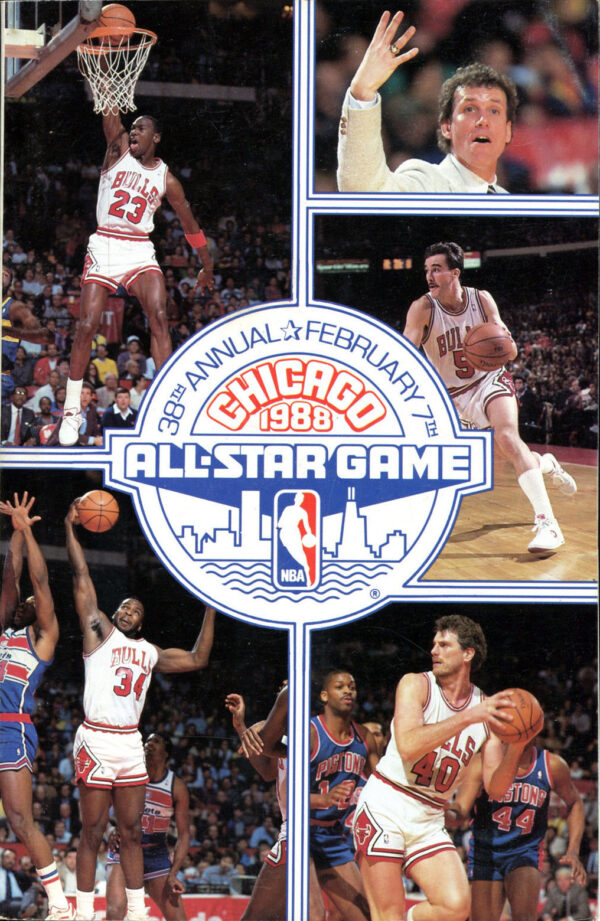 1987-88 Chicago Bulls media guide/yearbook
