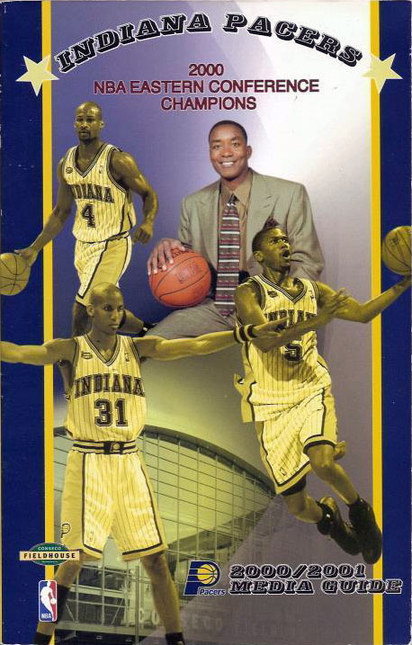 2000-01 Indiana Pacers media guide