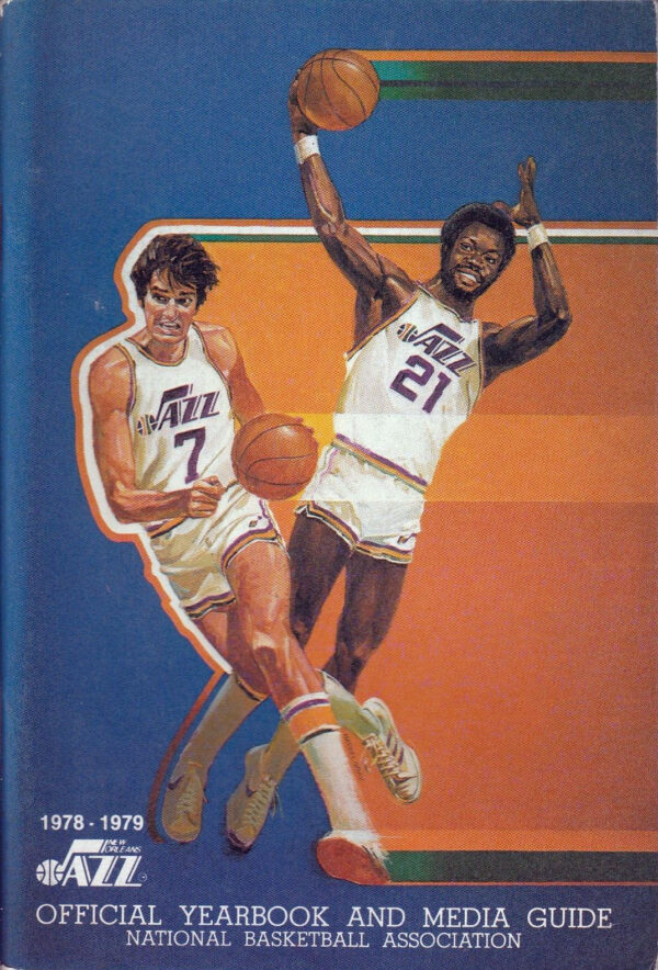 1977-78 New Orleans Jazz media guide