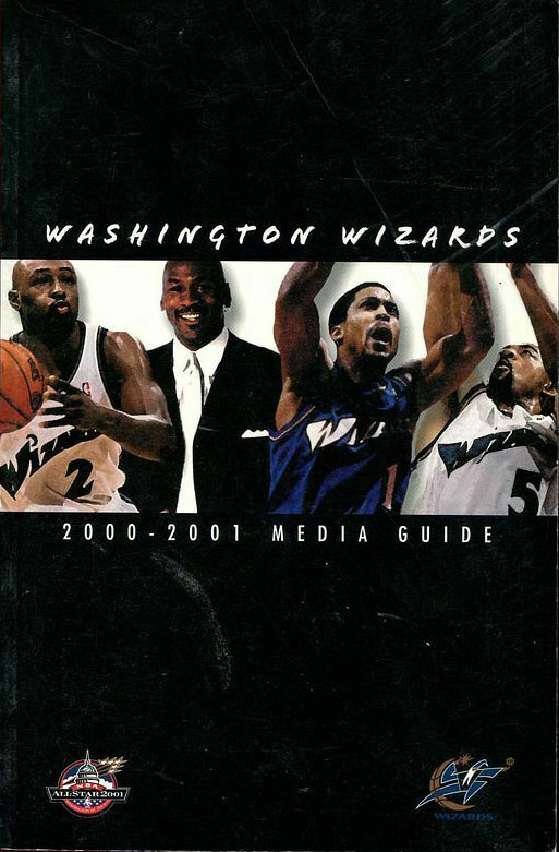 2000-01 Washington Wizards media guide