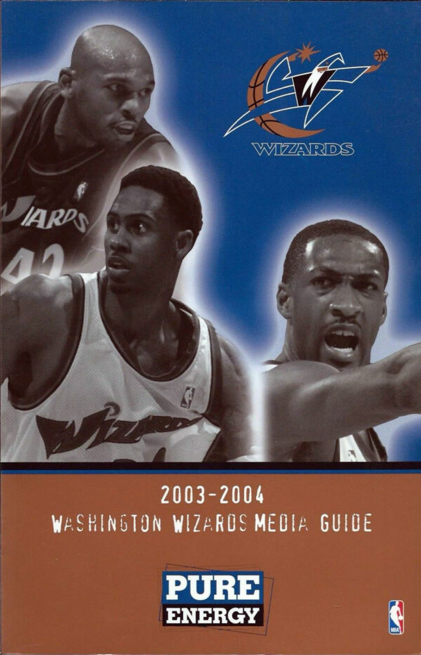 2003-04 Washington Wizards media guide