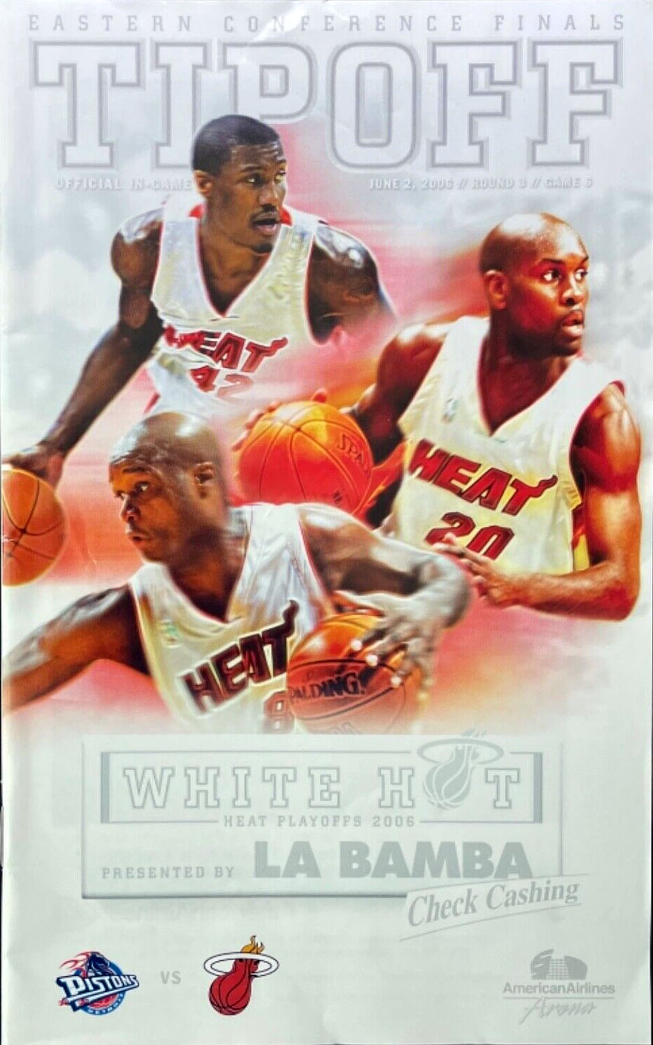 2006 Miami Heat playoff program
