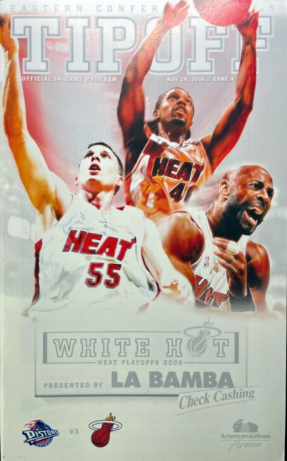 2006 Miami Heat playoff program