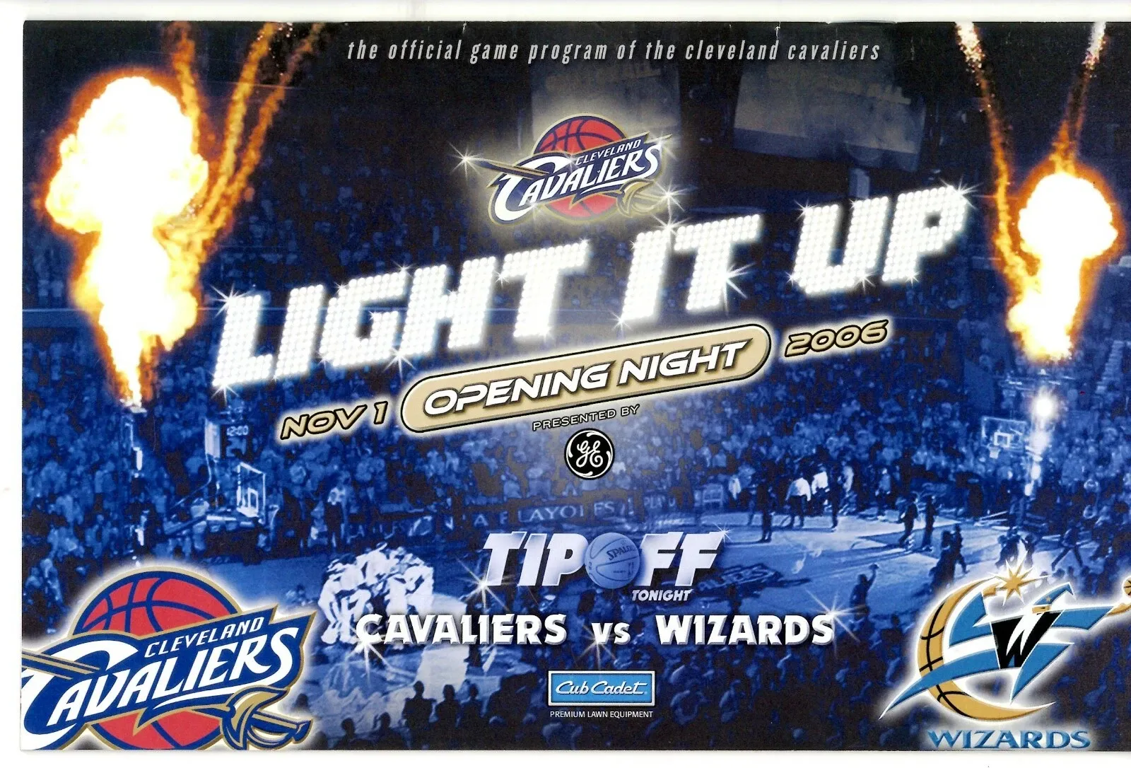 2006-07 Cleveland Cavaliers program