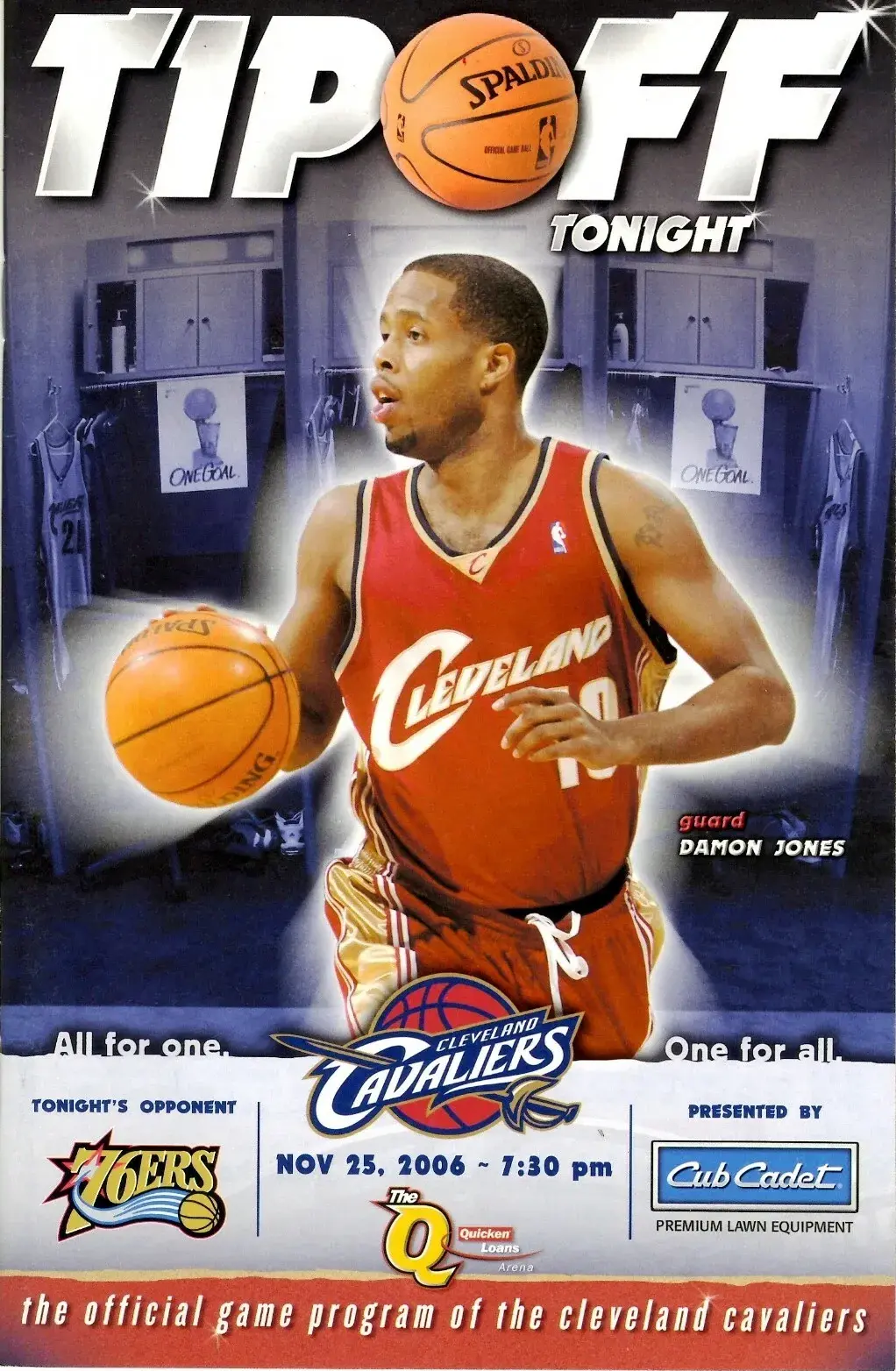 2006-07 Cleveland Cavaliers program