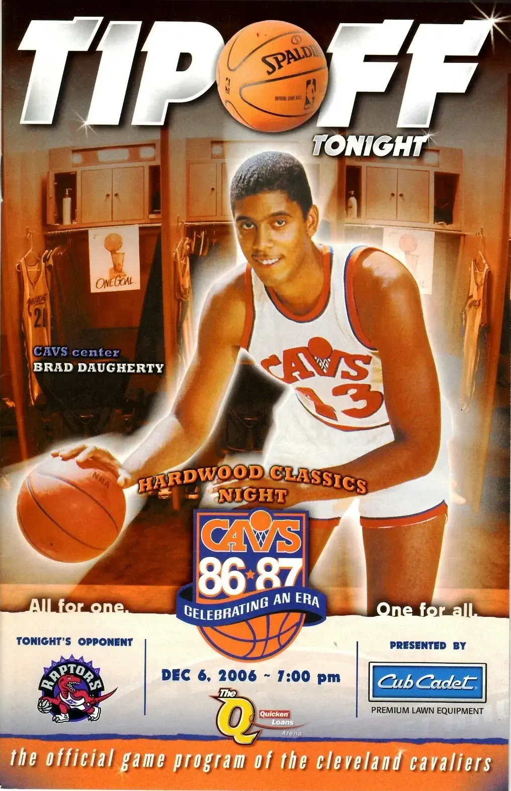 2006-07 Cleveland Cavaliers program