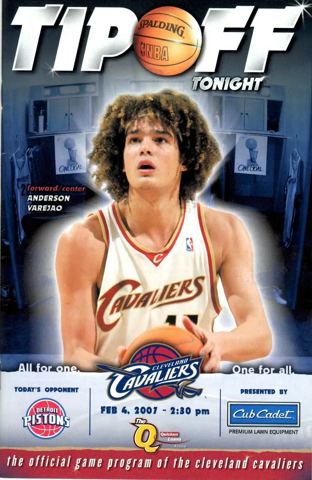 2006-07 Cleveland Cavaliers program