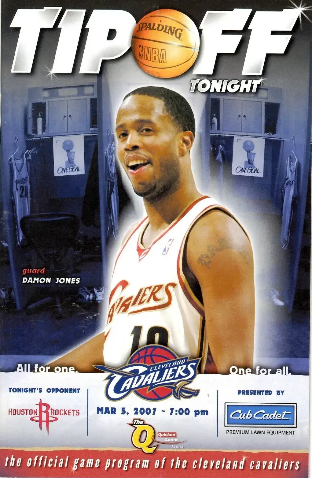 2006-07 Cleveland Cavaliers program