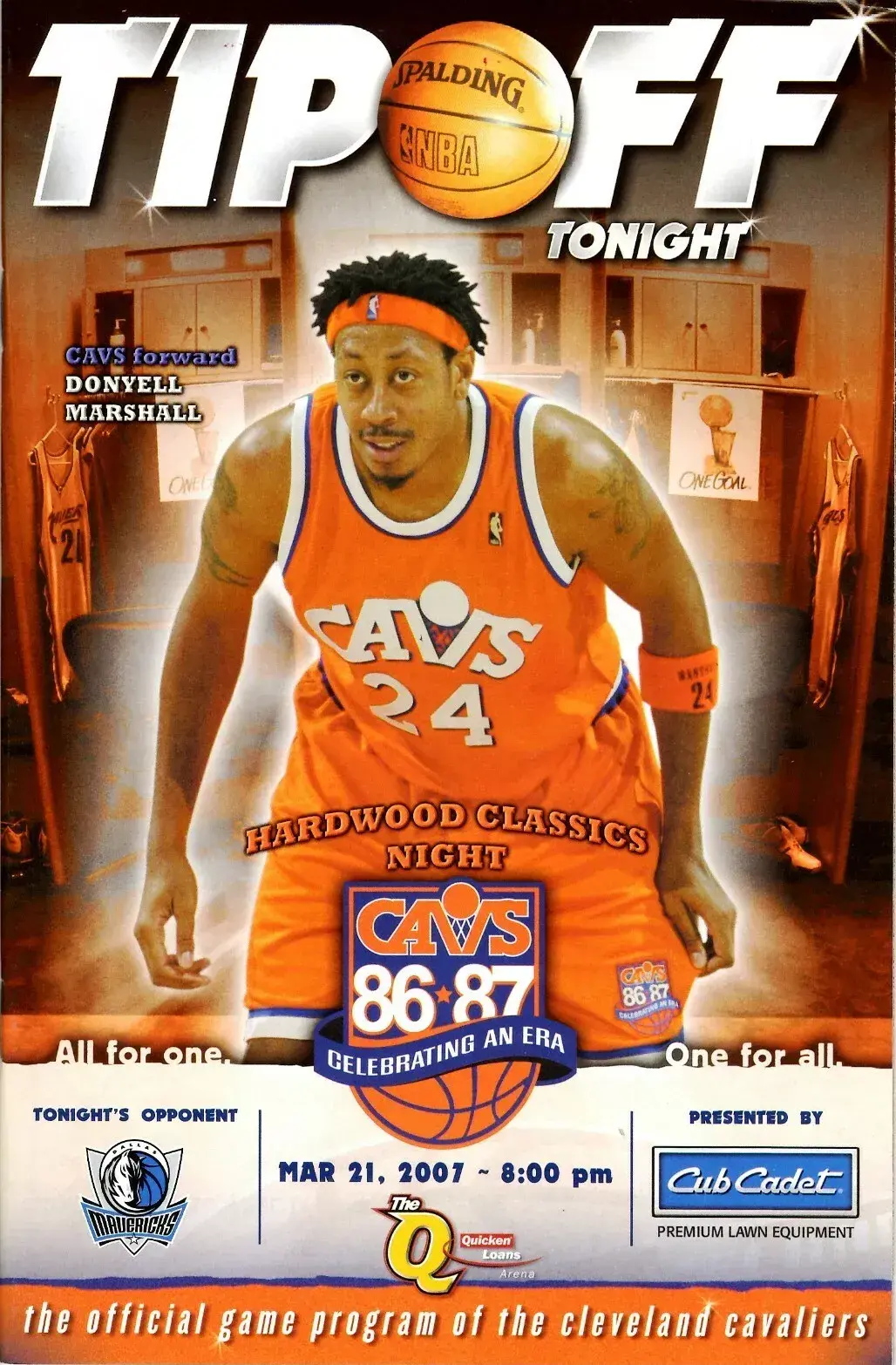 2006-07 Cleveland Cavaliers program