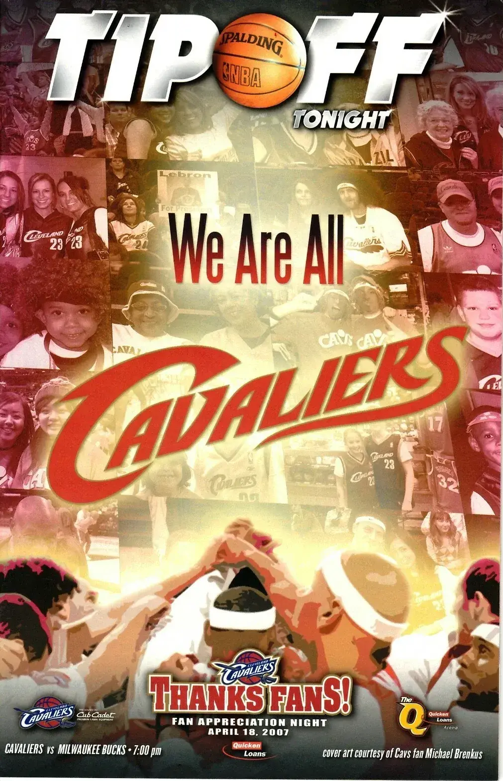 2006-07 Cleveland Cavaliers program