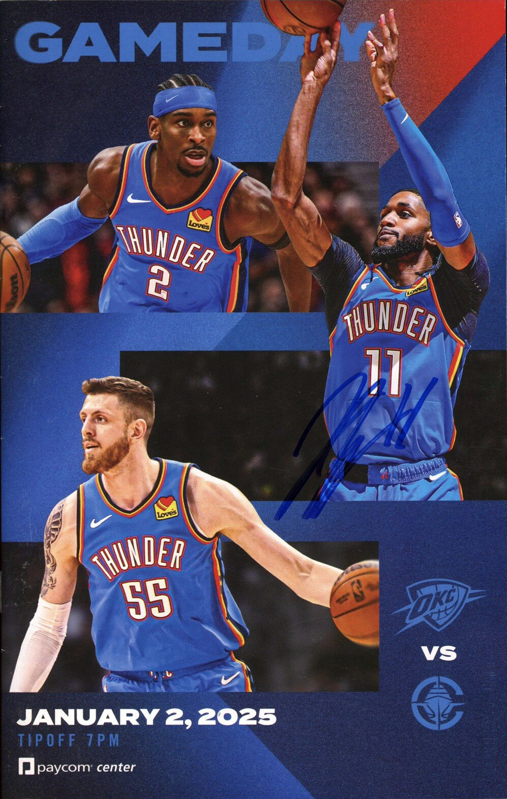 2024-25 Oklahoma City Thunder program