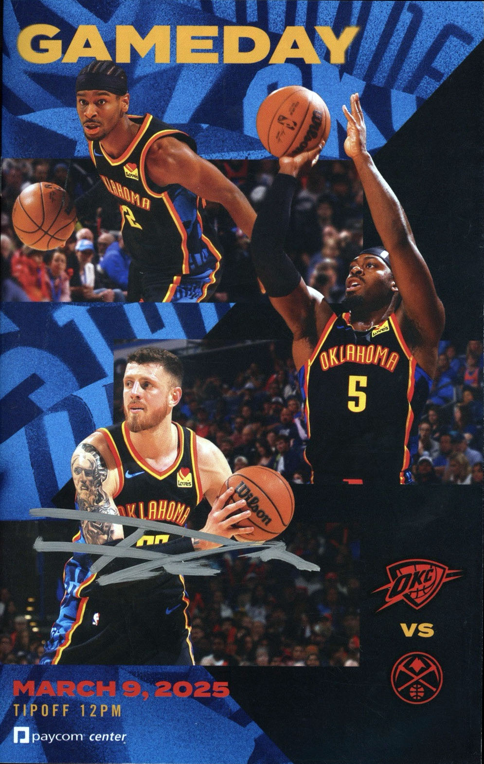 2024-25 Oklahoma City Thunder program