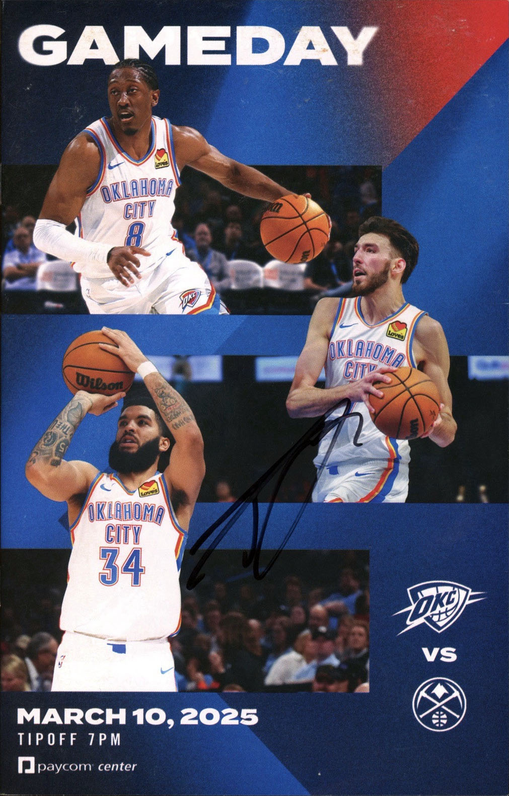 2024-25 Oklahoma City Thunder program