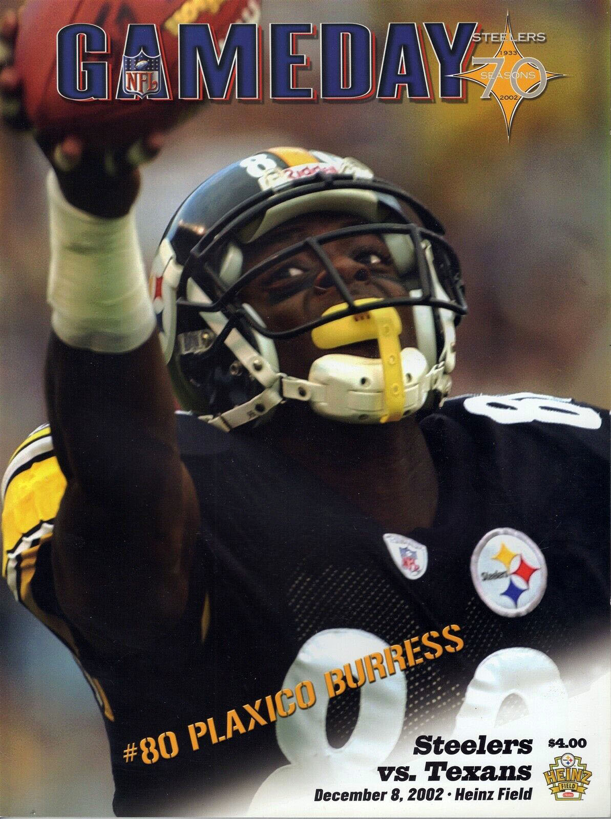 Pittsburgh Steelers vs. Houston Texans (December 8, 2002)