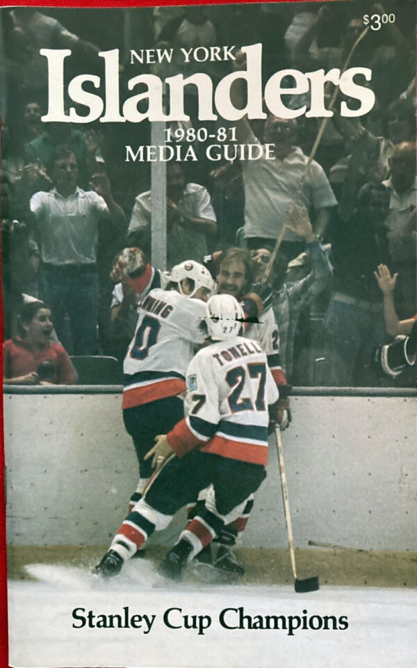 1980-81 New York Islanders media guide