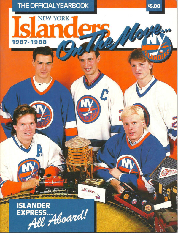 1987-88 New York Islanders yearbook